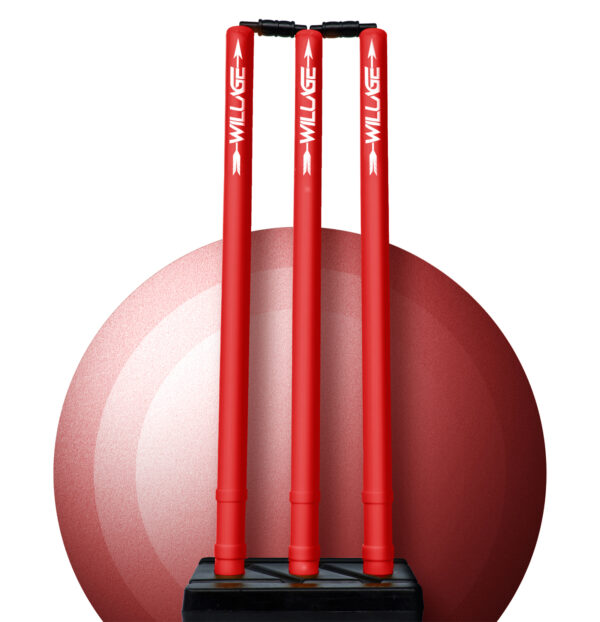 Plastic Wicket Stump (Cricket) | Durable Grade "A" Plastic - WillAge