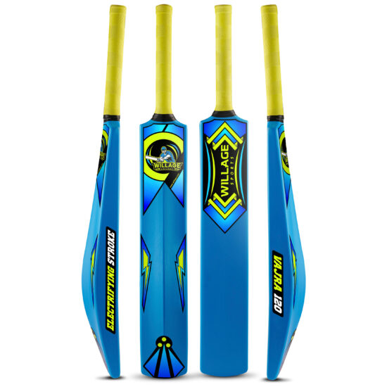 Willage Plastic Cricket full size bat (Blue Vajra)